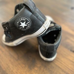 Faux leather Converse all-star chuck Taylor